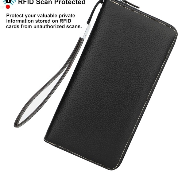 New Lavemi Black Wallet in Box - Picture 15 of 16